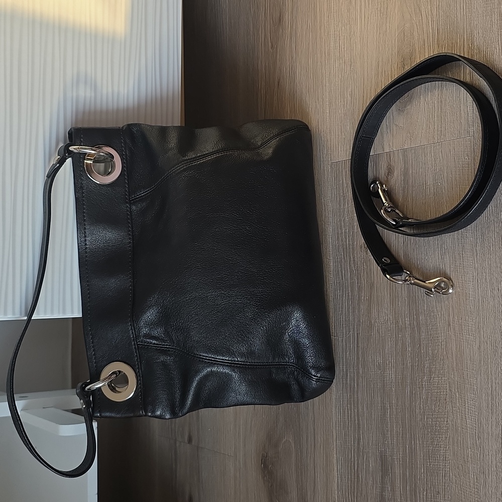 Coach Ashley Leather Hippie Pleated Shoulder Bag Crossbody Purse - Picture 9 of 16